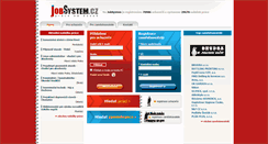 Desktop Screenshot of jobsystem.cz